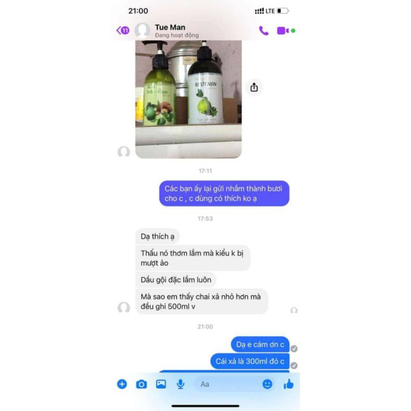 Combo dầu gội bưởi non - dầu xả bưởi argan cao cấp siêu dưỡng tóc