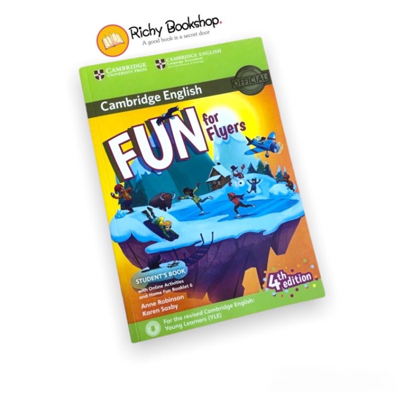 Bộ Fun for Starters - Movers - Flyers bản đẹp Offset