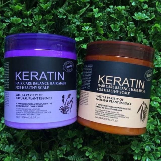 Dầu ủ tóc, hấp tóc phục hồi KERATIN 1000ml