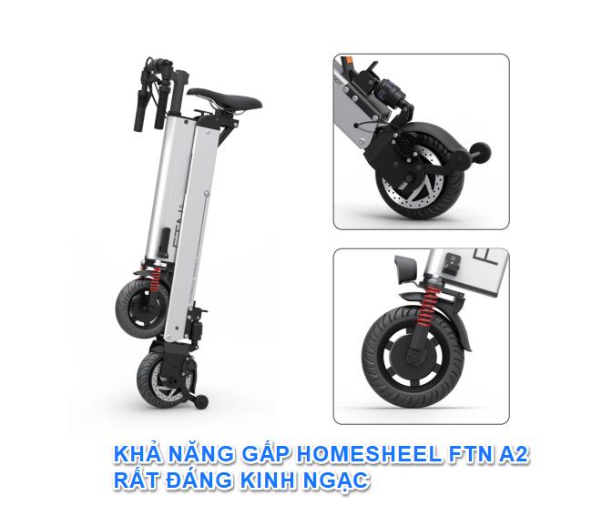 [HCM]Xe điện cân bằng Homesheel A2 mẫu mới
