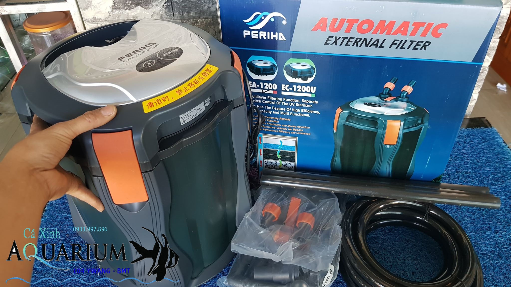 Máy lọc thùng ngoài Periha EA 1200