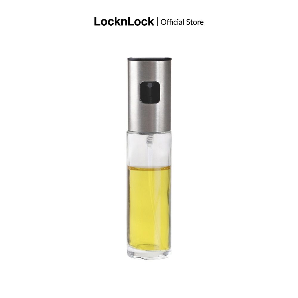 Bình xịt dầu ăn kèm phễu và cọ rửa Lock&Lock 100ml - CKO109