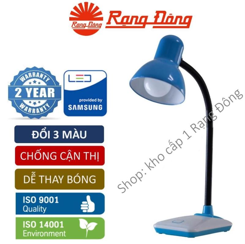 Đèn bàn LED chống cận đổi 3 màu 7W Rạng Đông, Samsung chipLED. RL.26.DM3