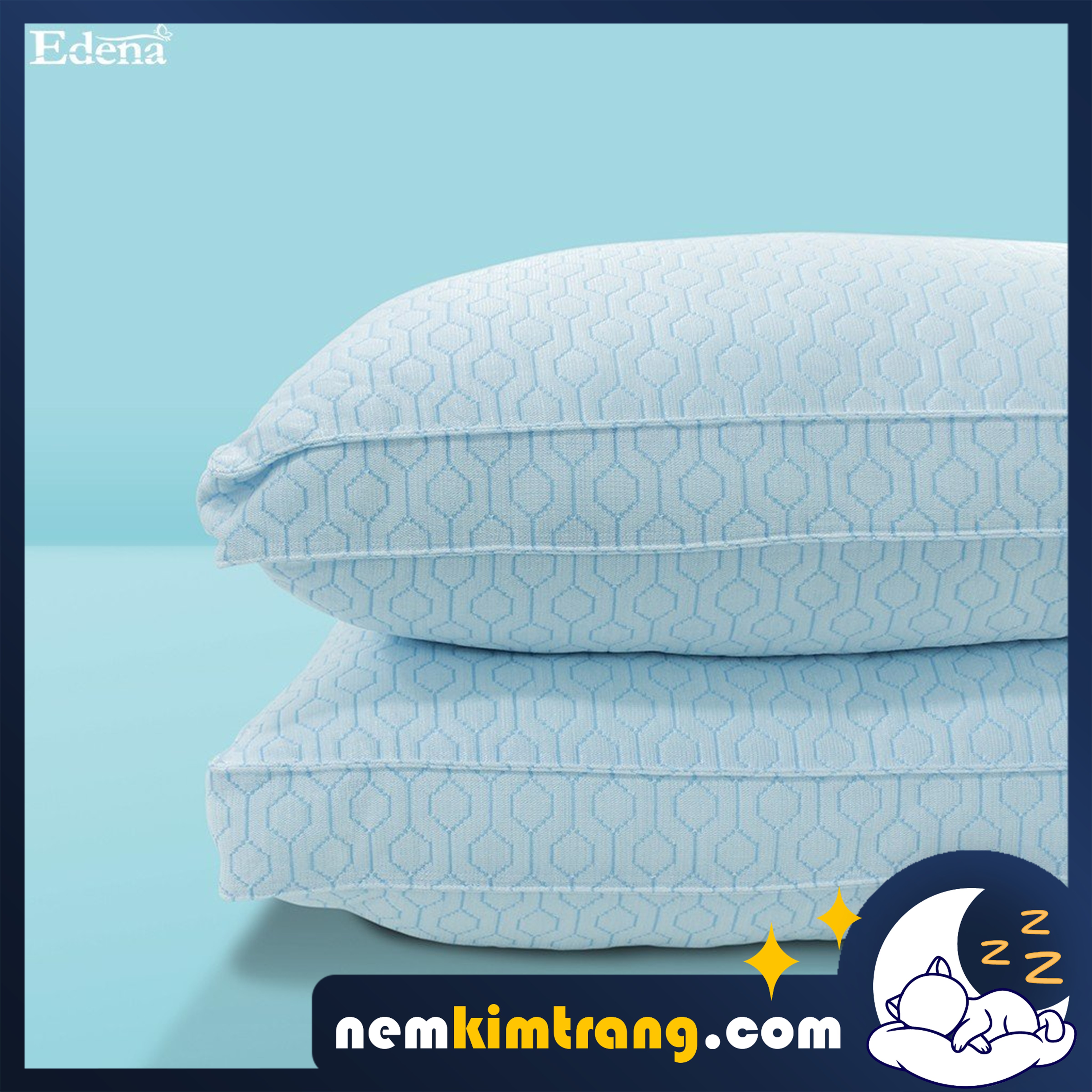 Ruột gối cool Edena - CHÍNH HÃNG, CAO CẤP