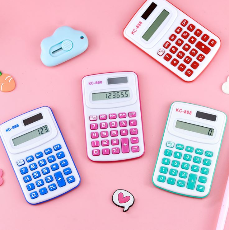 Máy Tính Mini Bỏ Túi Dễ Thương