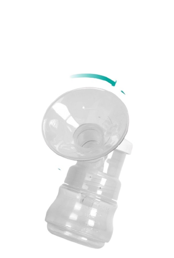 [Sạc Pin Tiện Lợi]Máy Hút Sữa Điện Đôi ROZABI Basic Plus (Massage Êm Ái-Hút Kiệt Sữa-Bảo Hành 1 Năm)