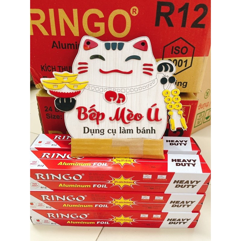 Giấy bạc Ringo R12 3mx30cm dùng để bọc và nướng thực phẩm