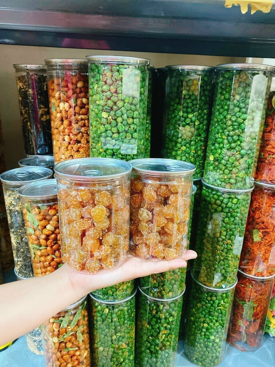 MƠ VÀNG SẤY CHANH MUỐI ỚT 🌶🌶🌶 hủ 400g