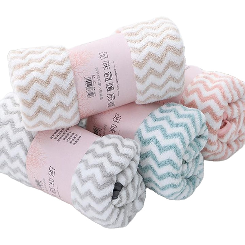 Khăn Mặt Hàn Quốc 50x35cm (Có Dòng Kẻ)