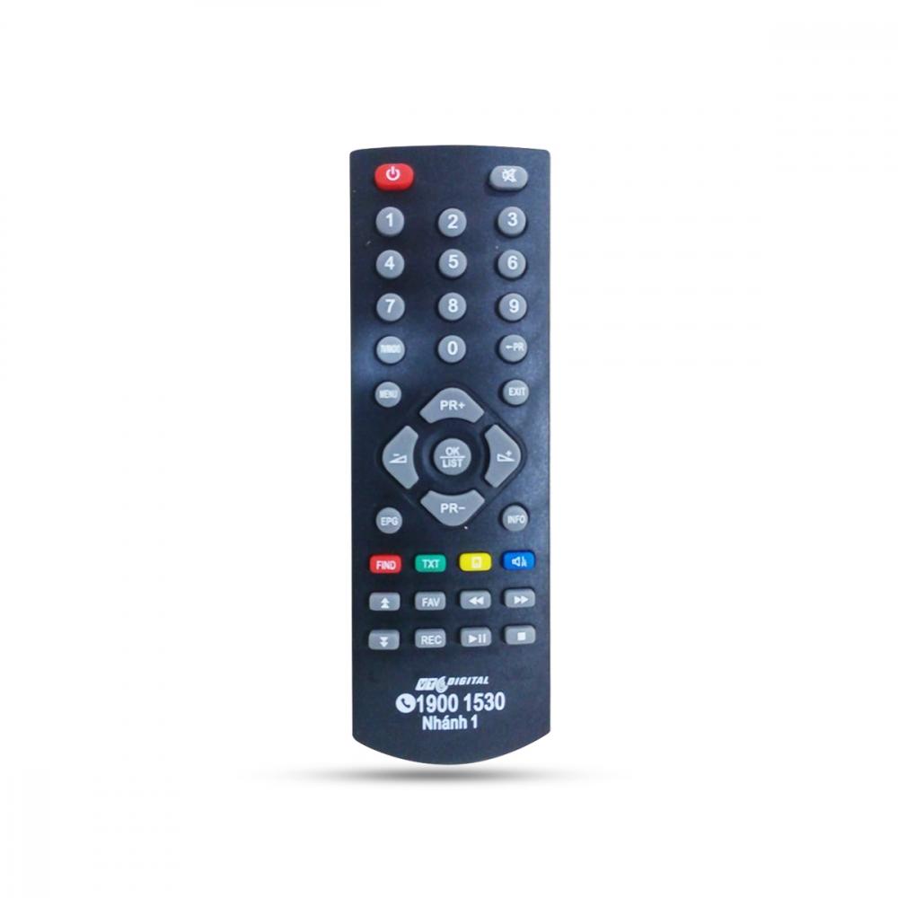 Điều khiển từ xa dành cho  Đầu KTS - VTC T201 tặng kèm pin panasonic