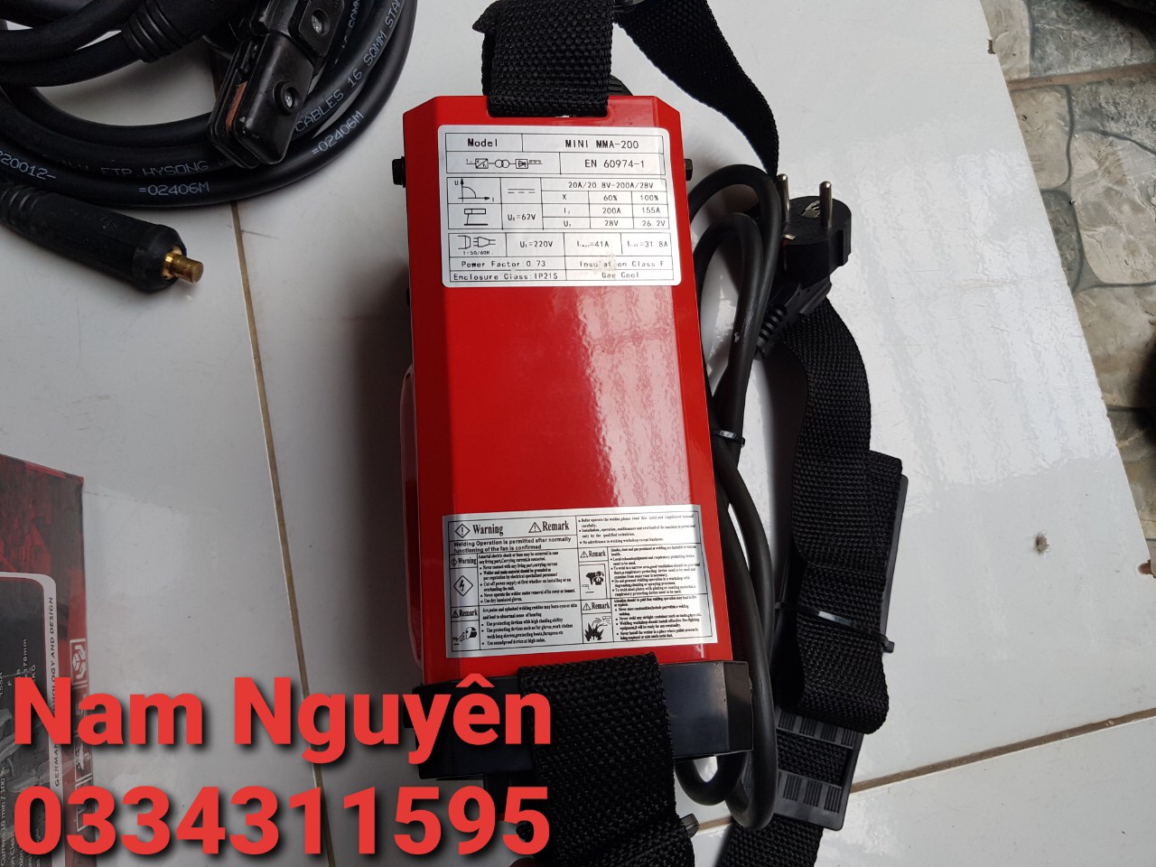 [HCM]Máy hàn mini weweld 200A