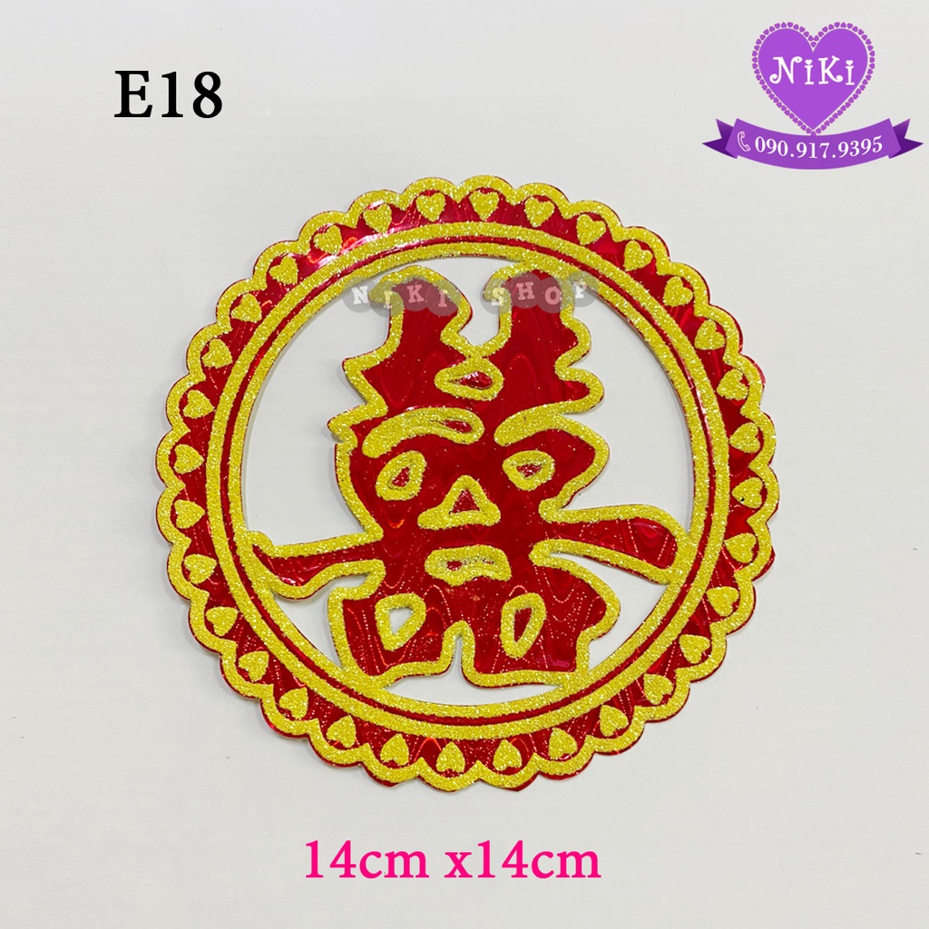 DECAL KIM TUYẾN DÁN XE - TRÀ -R.Ư.Ợ.U