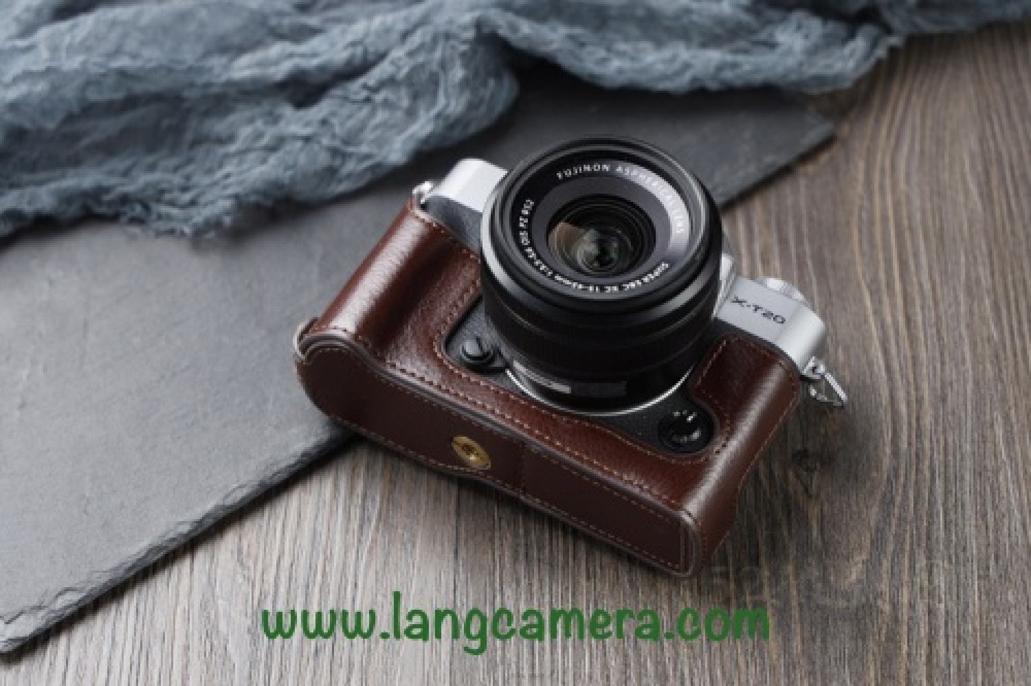 Bao da Halfcase Da Thật Fujifilm XT10, XT20, XT30