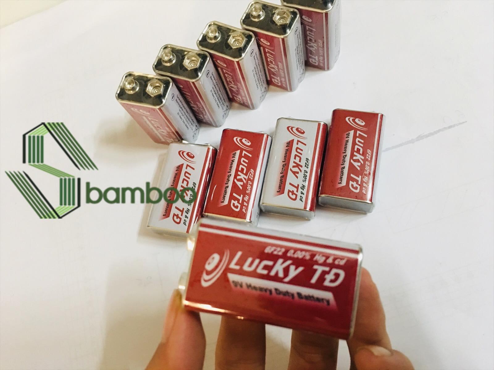 Pin vuông 9 Volt Pin Golite - 1 hộp