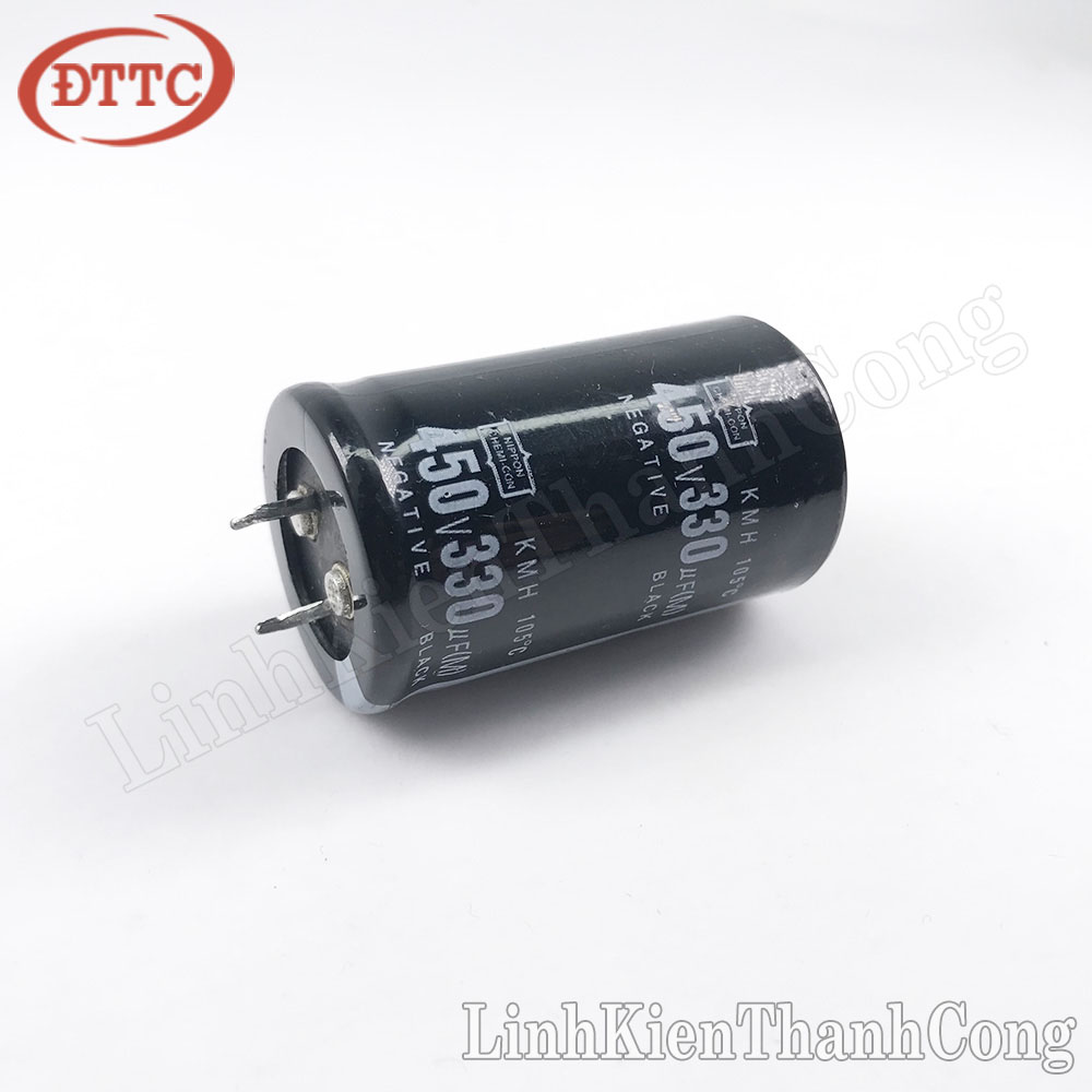 Tụ 330uF 450V Chân Cứng (30x50mm)