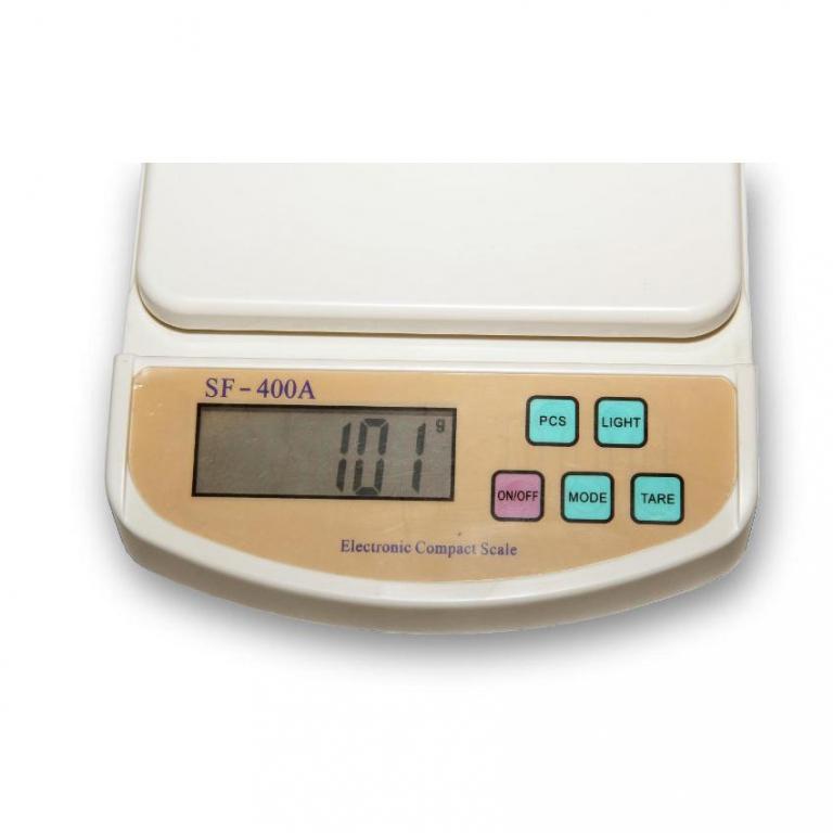Cân Điện Tử Để Bàn Sf-400A Tiện Dụng Tặng Kèm Pin Max 5Kg