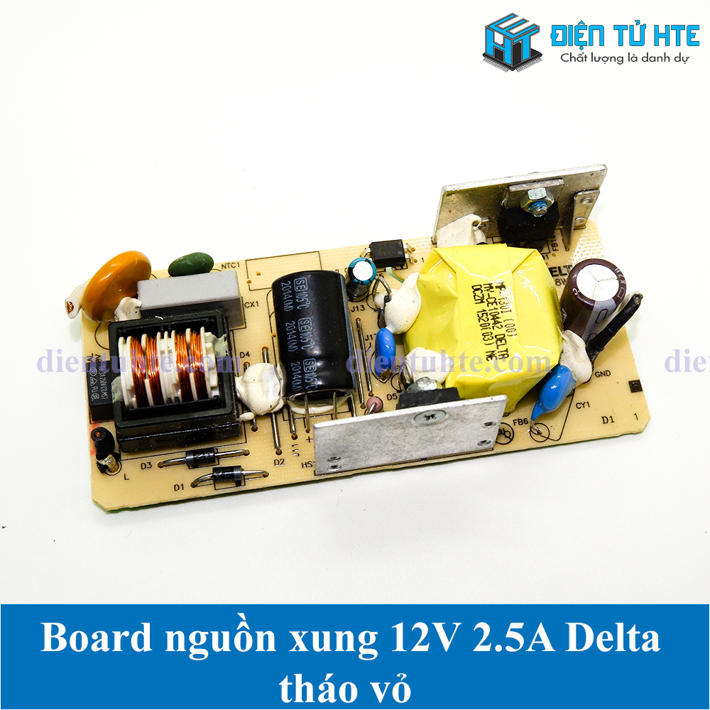 Board nguồn xung 12v 2.5a tháo vỏ delta