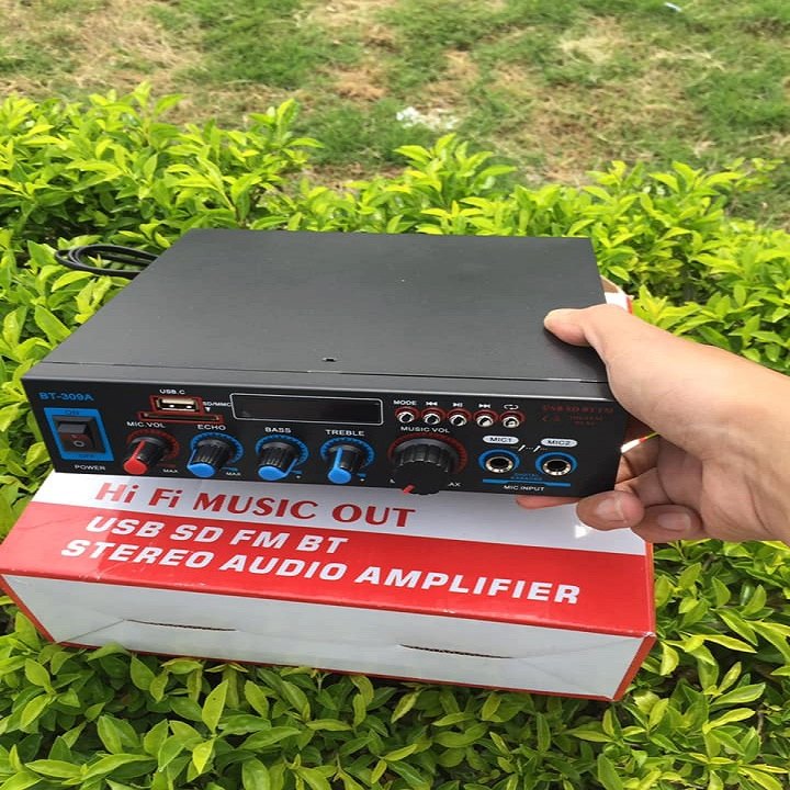 Amply Bluetooth Cao Cấp BT-309A hàng xịn - ampli mini 309a