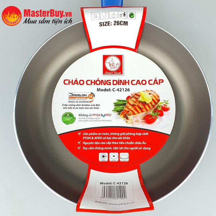 Chảo chống dính cao cấp 26cm C-42126