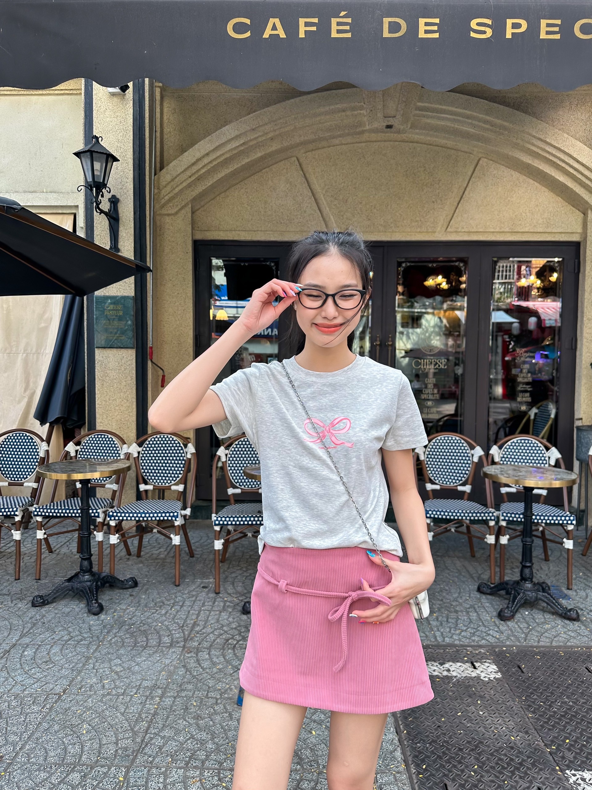 KIDO Áo thun tay ngắn cổ tròn KNOT TEE