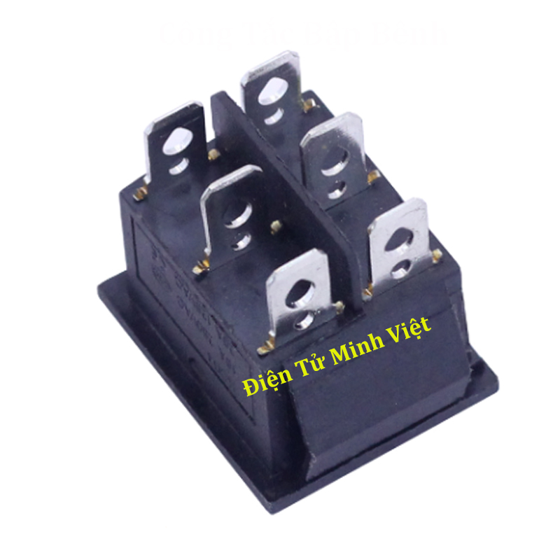Công Tắc Bập Bênh KCD4 250VAC-16A 6P 3 Chế Độ