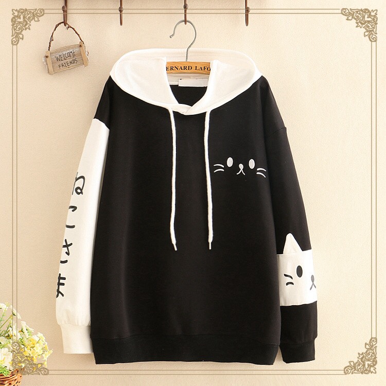 [HCM]ÁO HOODIE MÈO ĐỘC ĐÁO