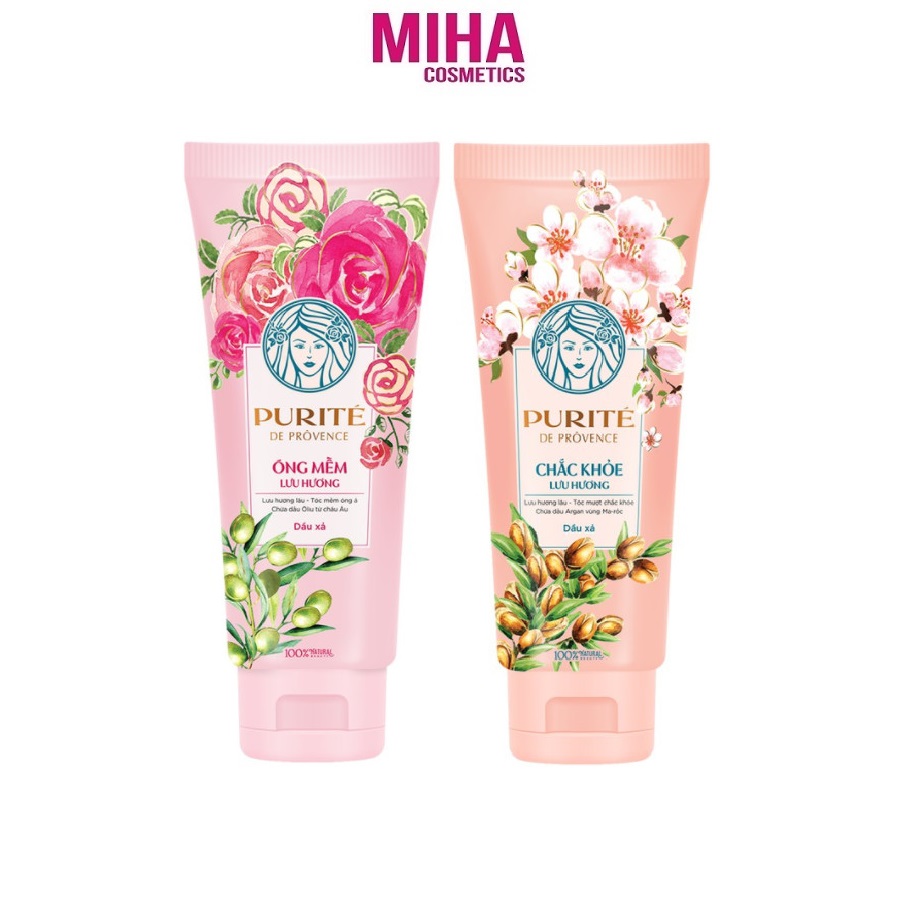 Dầu Xả Hương Hoa Anh Đào Hoặc Hoa Hồng Purite Provence 150ml