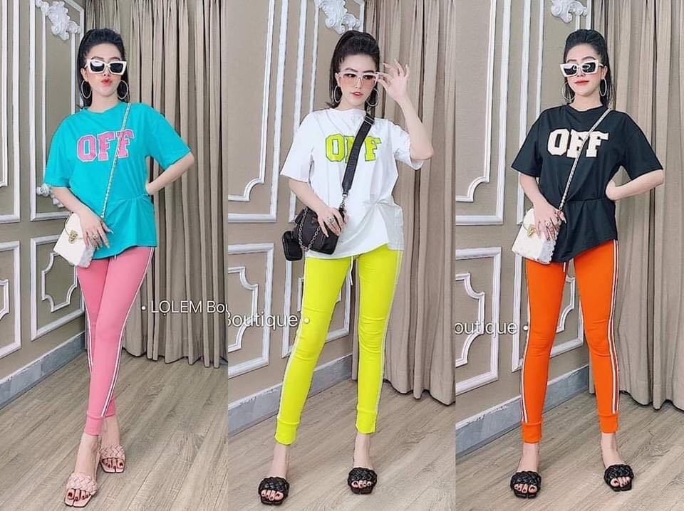 [HCM]SET BỘ THỜI TRANG THÊU OFF DỄ THƯƠNG