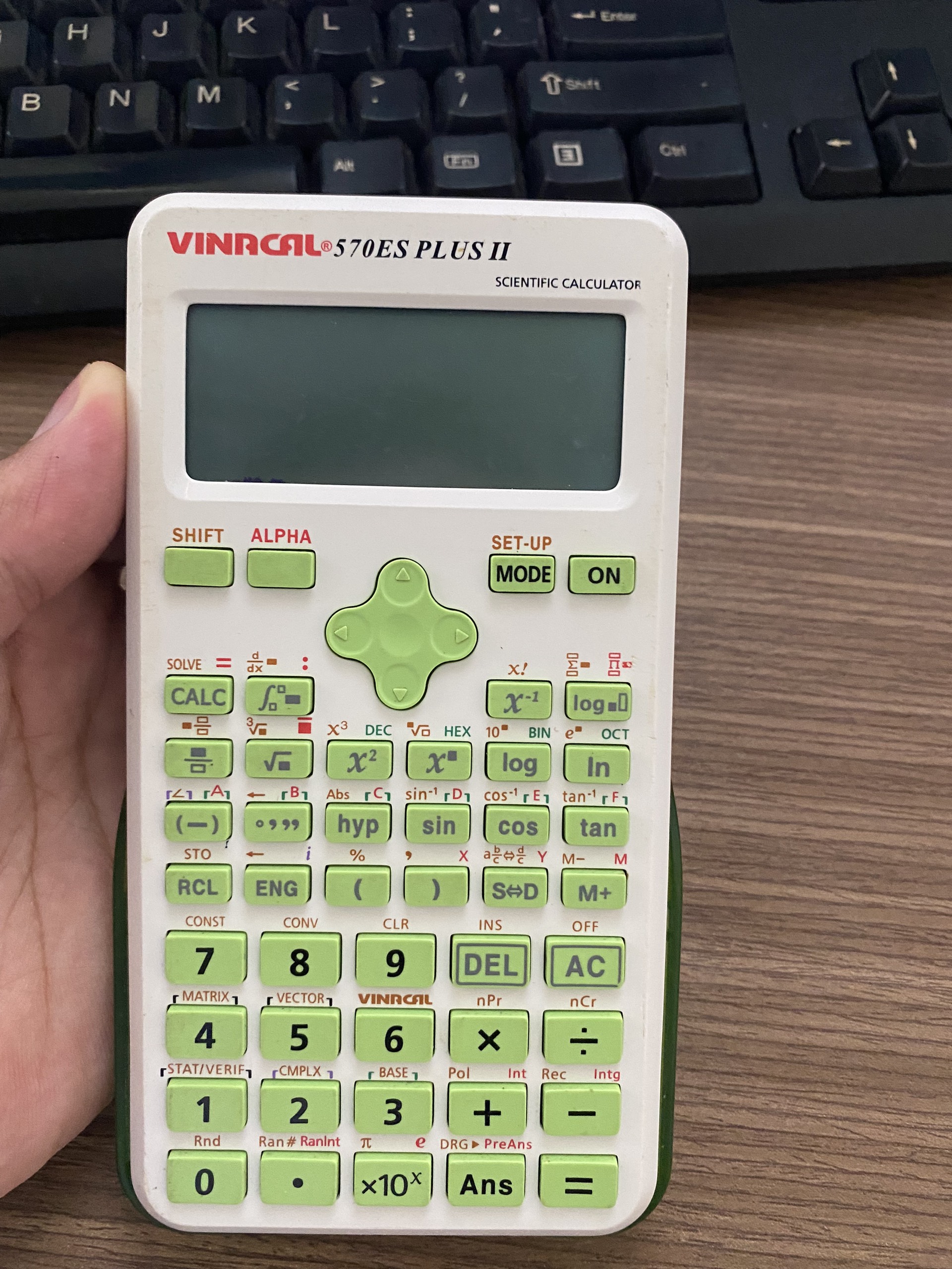 Máy tính Vinacal 570es plus II chính hãng (2nd hand)