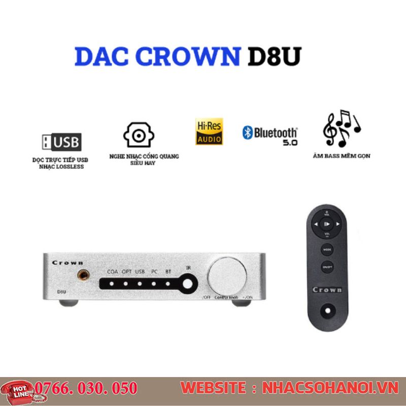 DAC Crown d8u | USB Direct Reader