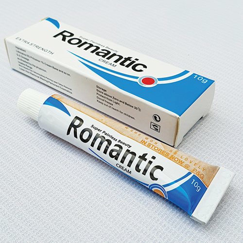 3 tuýp Kem tê Romantic phun xăm Môi mày mí mắt