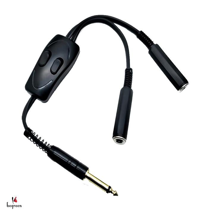 Dây chia nguồn máy xăm - Dùng 2 máy trên 1 bộ nguồn