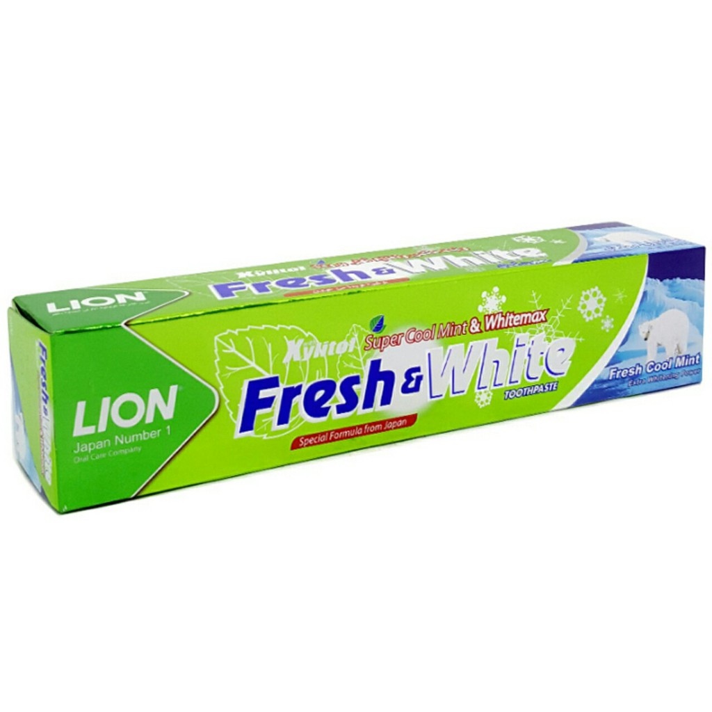 ✽❇□  Kem Đánh Răng Fresh   White - Fresh Cool Mint 160gr