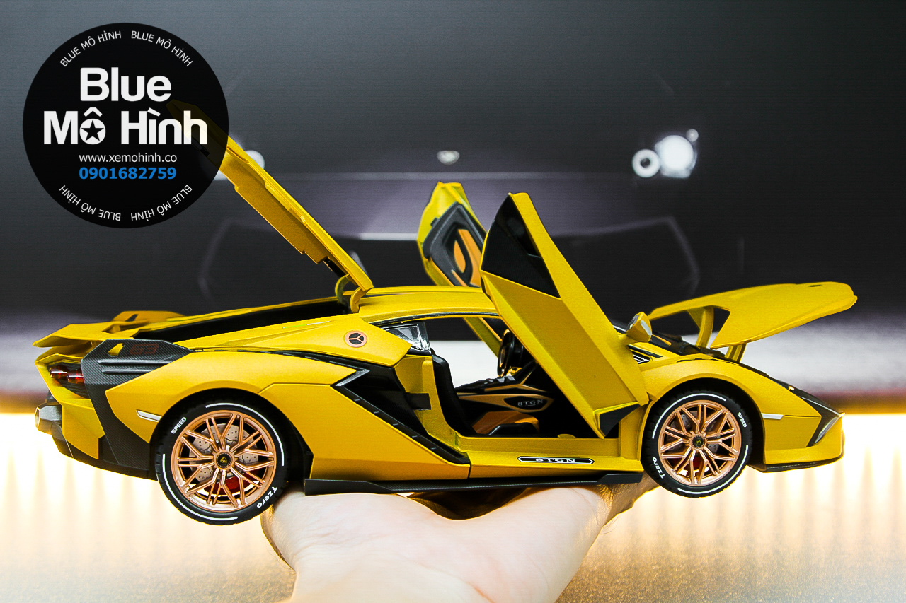 Blue mô hình | Xe mô hình Sian Lambo tỷ lệ 1:18
