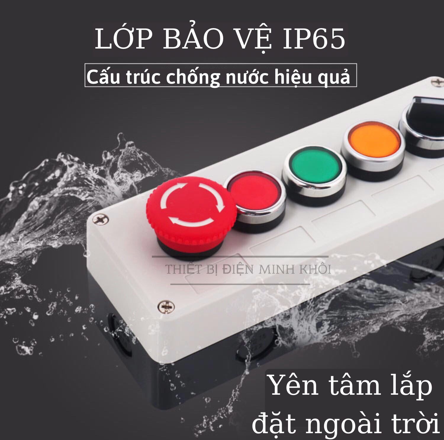 Box push button hole plastic African 22 high-grade, control box hole, hole, switch box control box control push button, push button
