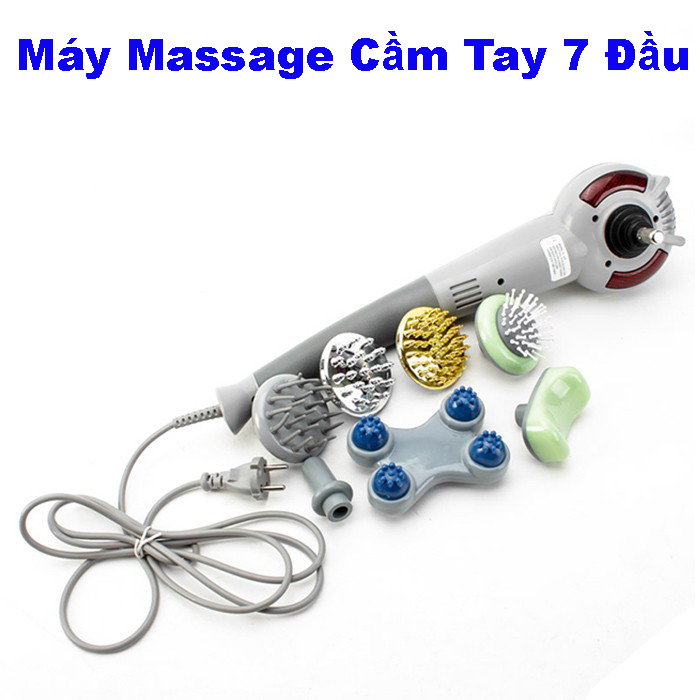 Máy Massage Cầm Tay 7 Đầu King Massage