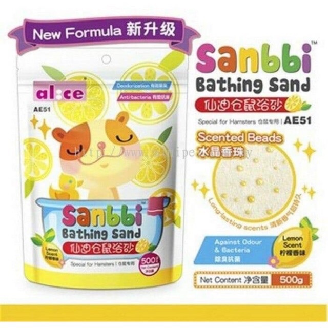 Cát tắm Sanbbi - Táo - 1kg