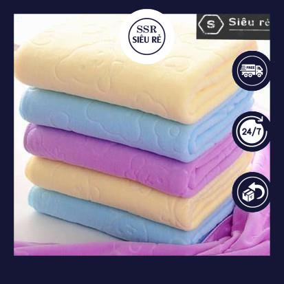 Khăn Tắm Siêu Mềm Mịn Size To (140CM X 70CM) Mỏng Nhẹ (PD1418)