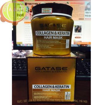 Dầu hấp ủ tóc Gatase Collagen & Keratin 500ml