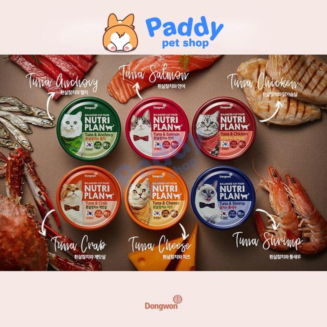 Pate Nutri Plan Mèo Mọi Lứa Tuổi (Lon 160g)