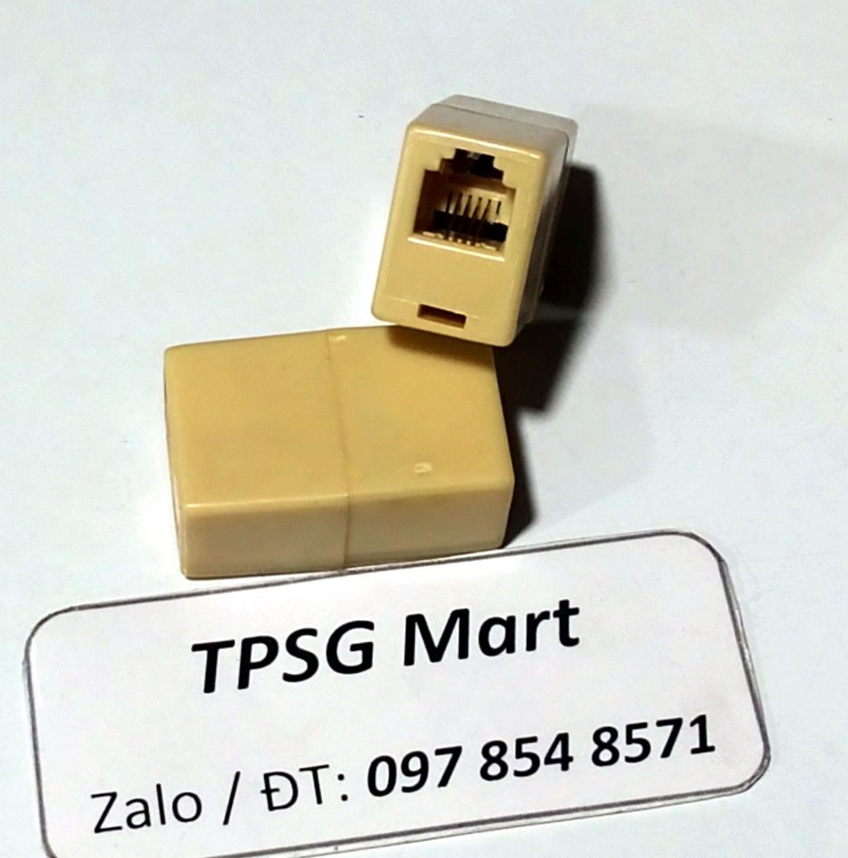 Đầu nối và chia RJ11: 4 Pin (4 line - 4 tim - 4P4C - 4 Pin) (SỬ DỤNG CHUNG RJ11 - 2 TIM)