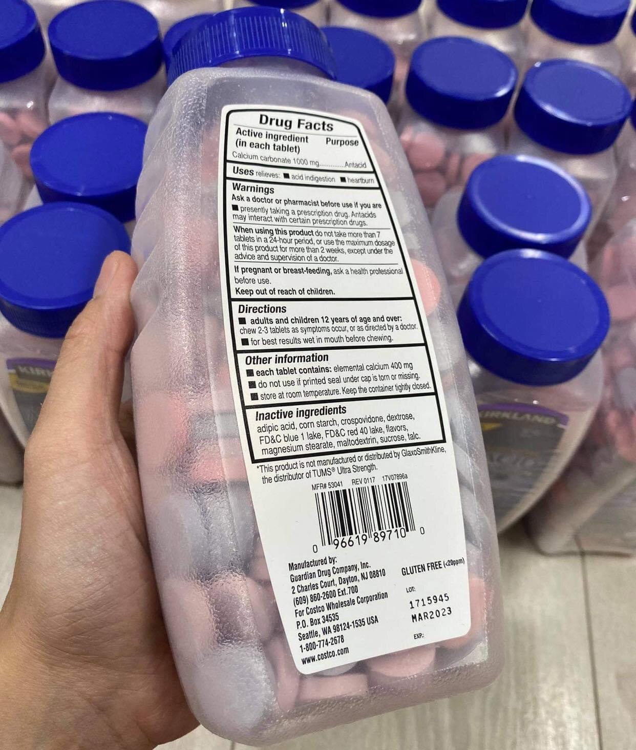 Kẹo ngậm Antacid 265 viên