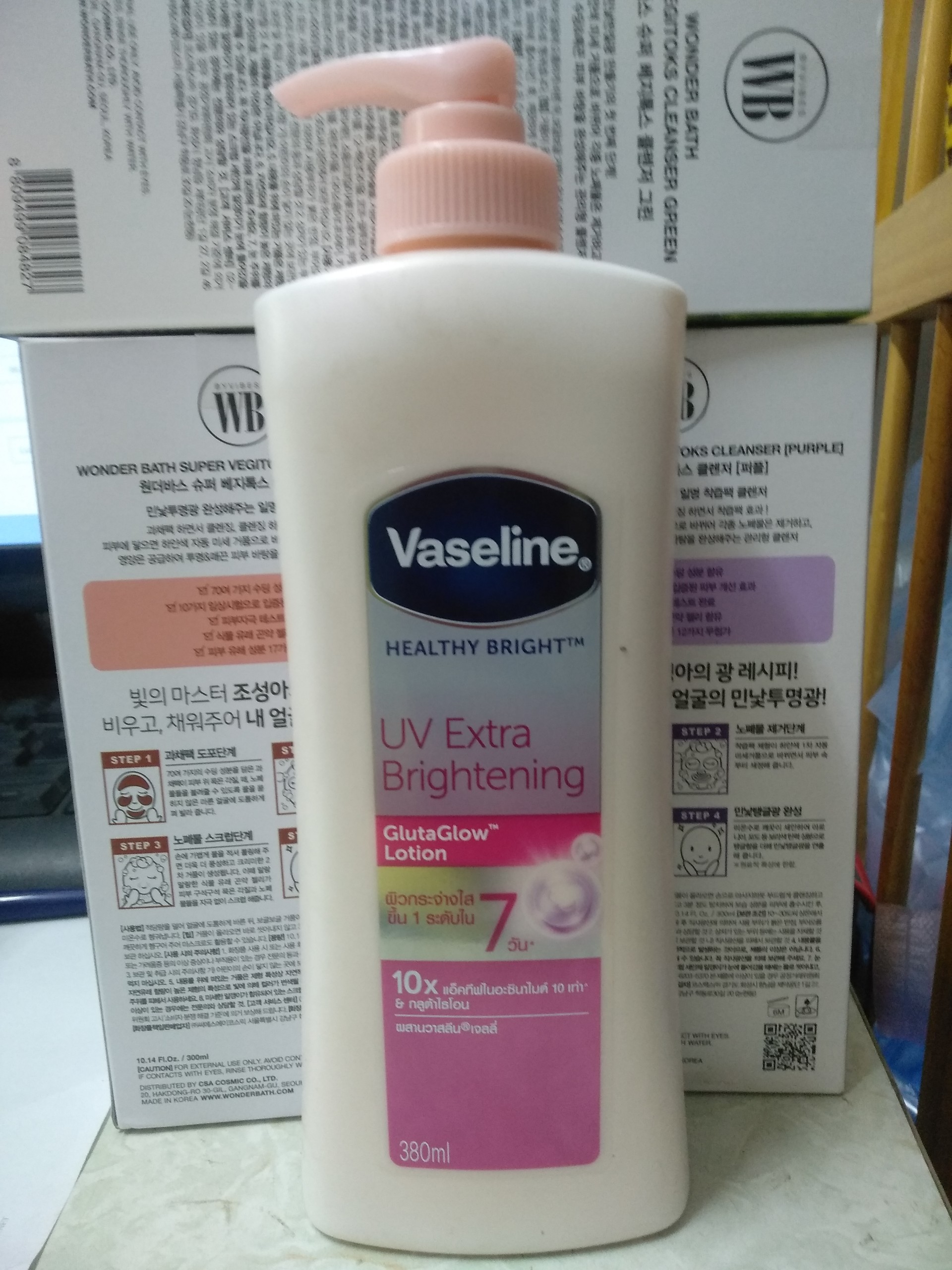 Dưỡng thể Thái Lan Vaseline 380ml
