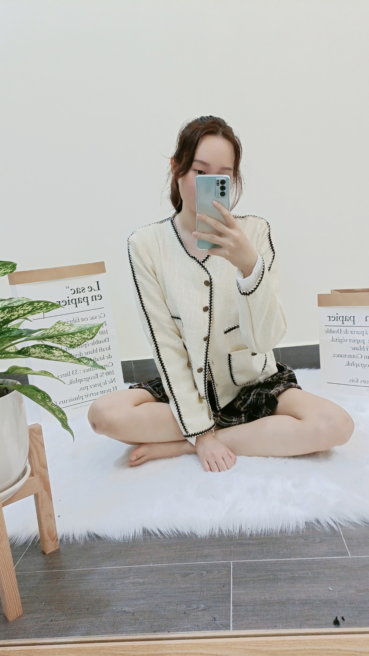 [ ÁO KHOÁC DẠ VIỀN STYLE HQ ] hàng QC cao cấp