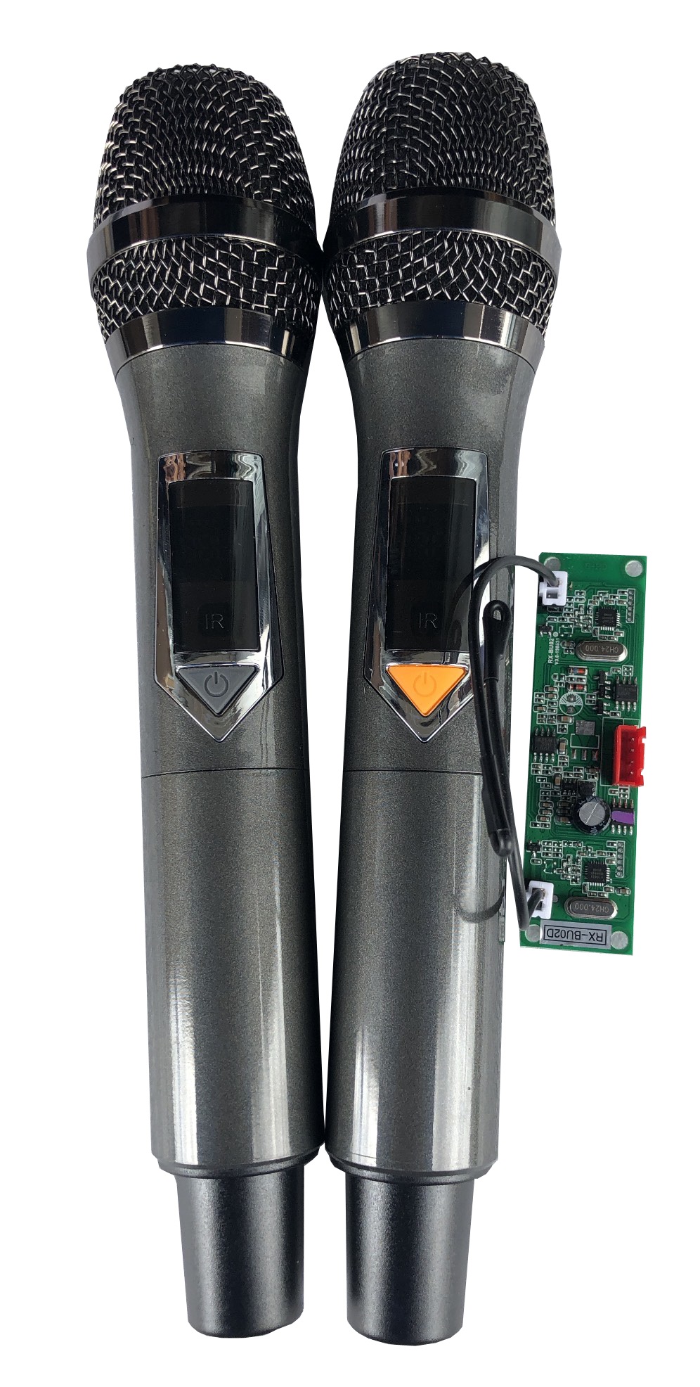 Bộ 2 micro kèm bore ts-299 sử dụng cho loa kéo