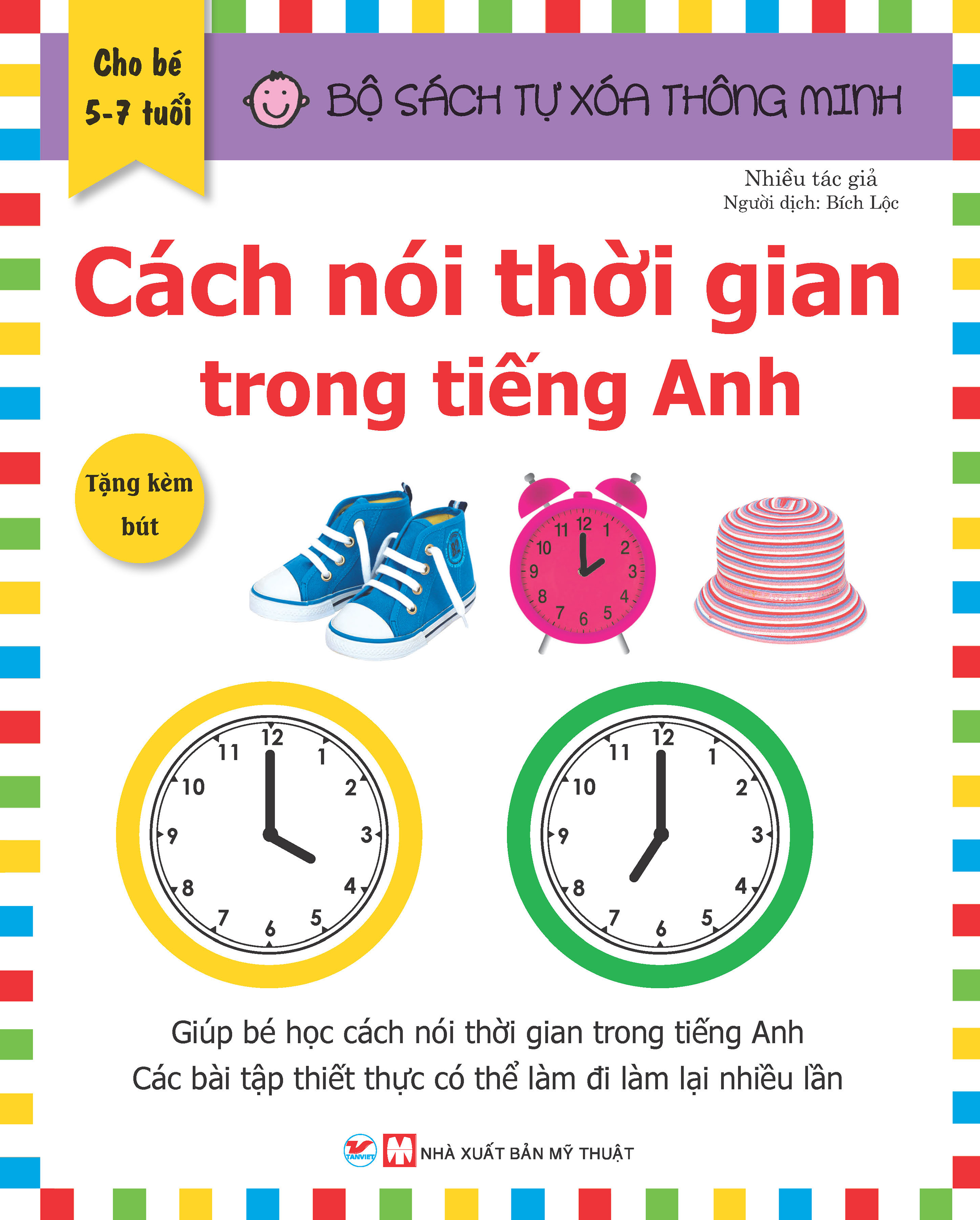 Bộ Sách Tự Xóa Thông Minh - Cách Nói Thời Gian Trong Tiếng Anh