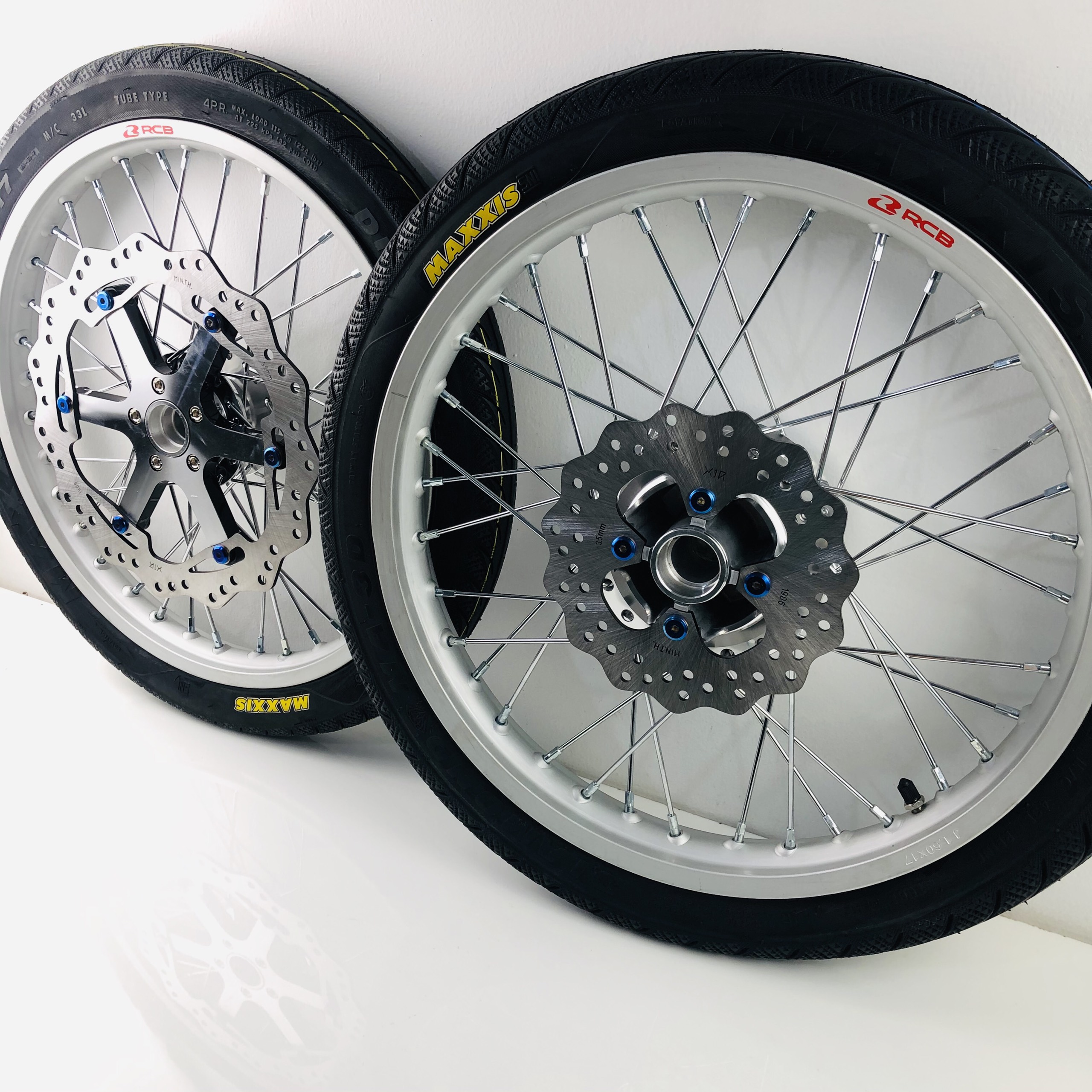 Full bộ bánh căm rcb xe Sonic/ Exciter/ Raider/ Satria/ Winner V1/ Winner V3/ Sirius/ Wave 110/ Wave nhỏ/ Ex150/ Ex135/ Ex2010/ Fuled/ Future/ Vario/ Airblade, bộ bánh căm lắp ráp full bộ không cần chế lắp như zin, bánh căm rcb giá rẻ