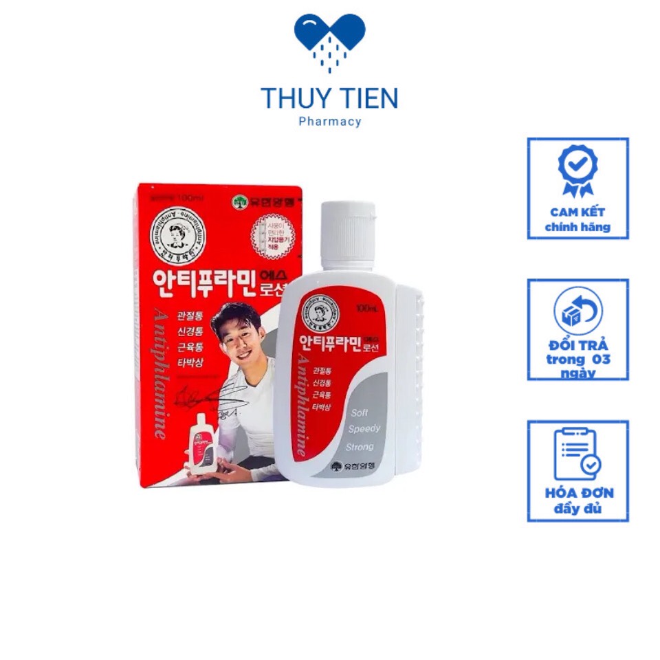Dầu nóng lăn hàn quốc 100ml
