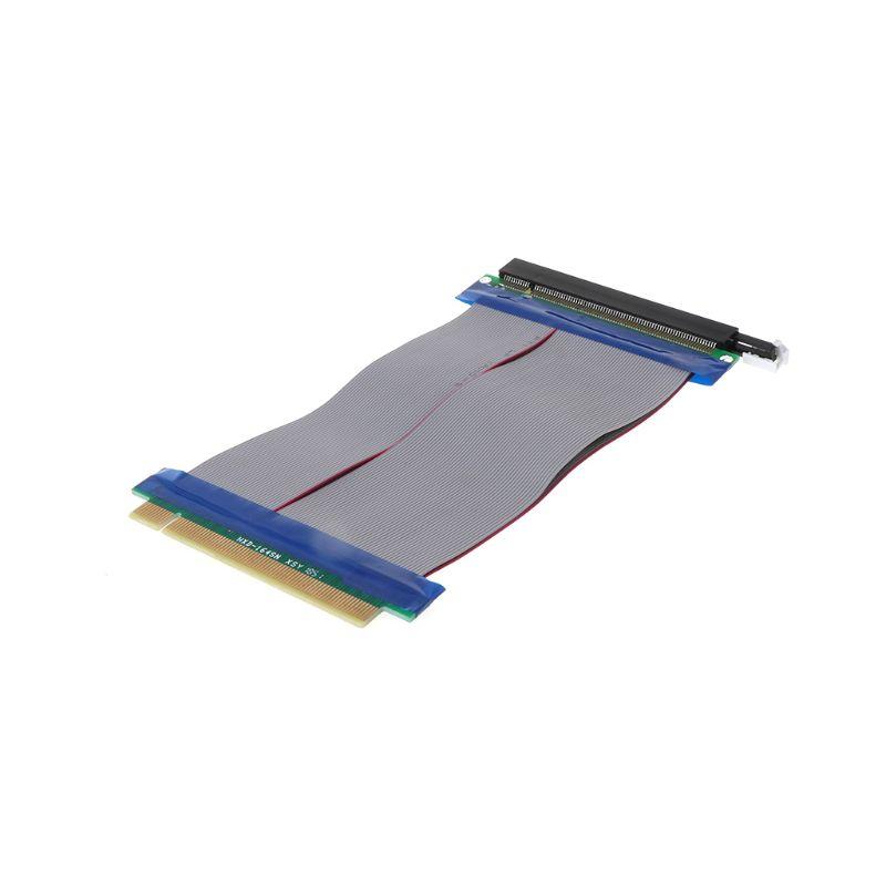 PCIe 16X PCI Express PCI-E 16X to 16X Riser Extender Card Adapter Flexible Cable