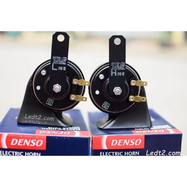 2 Còi đĩa xe ô tô 12v 24v (còi sên và còi đĩa),